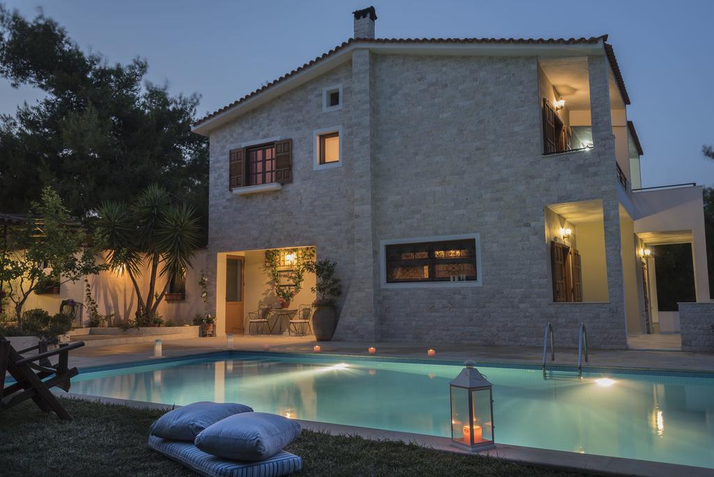 Villa Corina Near The Airport Kouvaras Экстерьер фото